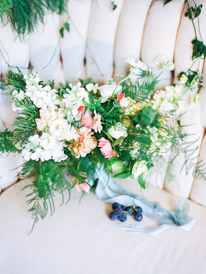 Spring bridal bouquet