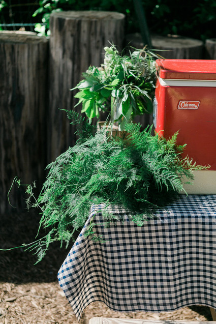 Vintage camp birthday party