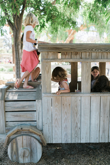 Vintage camp birthday party