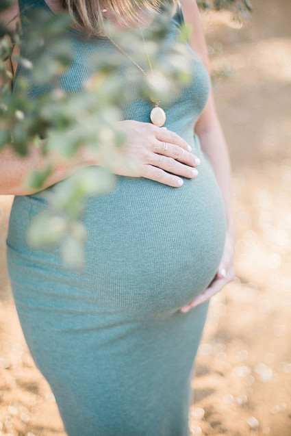 Sunset maternity + family session in Topanga