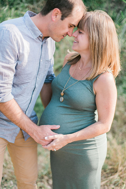 Sunset maternity + family session in Topanga