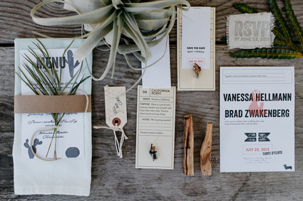 Bohemian farm wedding