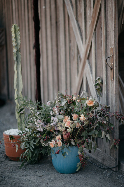 Bohemian farm wedding