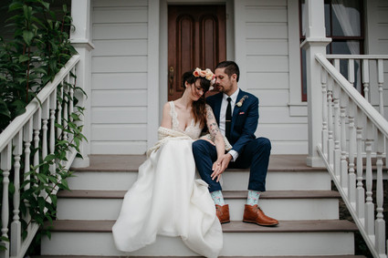 Bohemian farm wedding