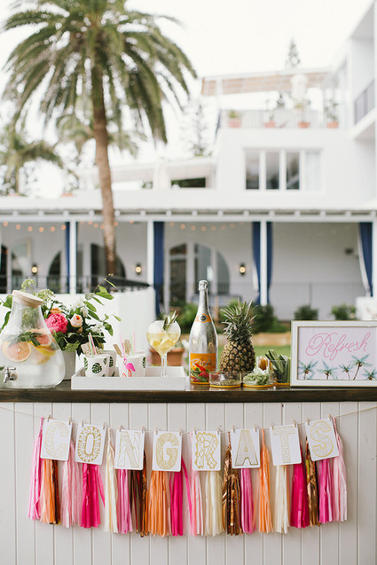 Tropical wedding inspiration