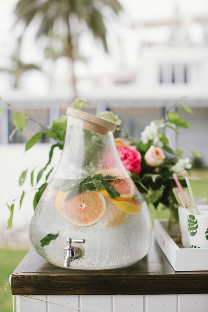 Tropical wedding inspiration