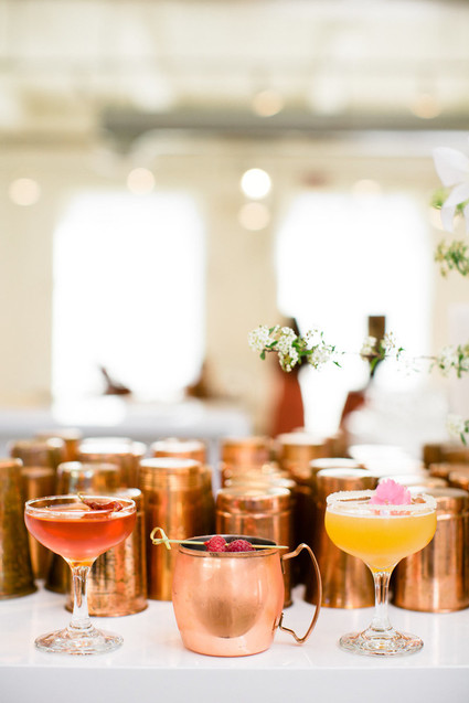 Copper mugs
