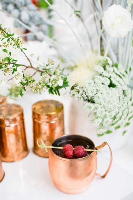 Copper mugs