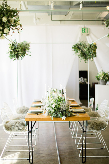 Spring tablescape