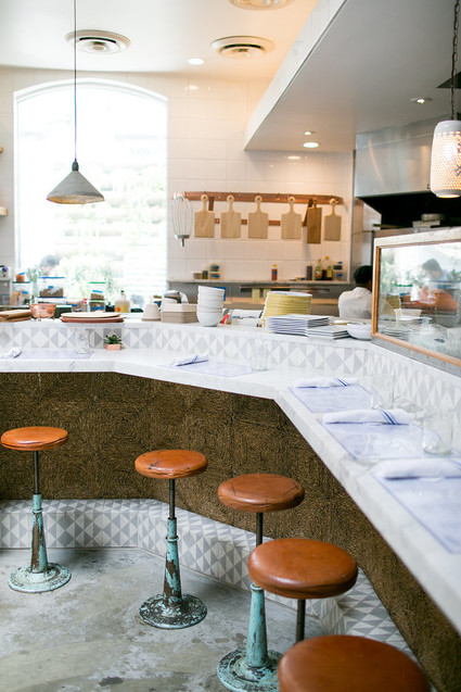 Lunch at The Butcher's Daughter in Venice