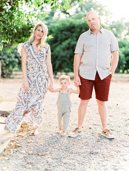 Central California family photos on film