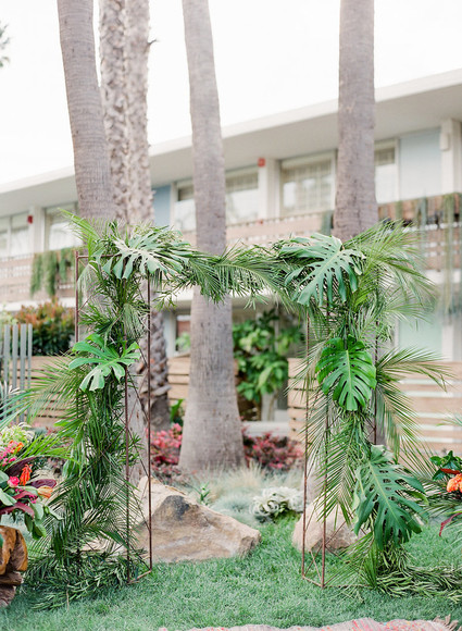 Tropical wedding inspiration
