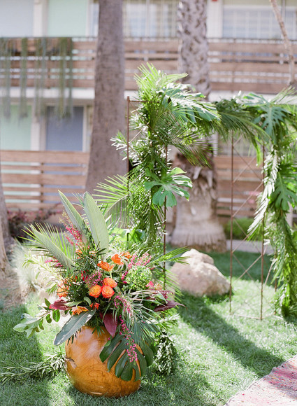 Tropical wedding inspiration