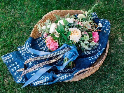 Spring bridal bouquet