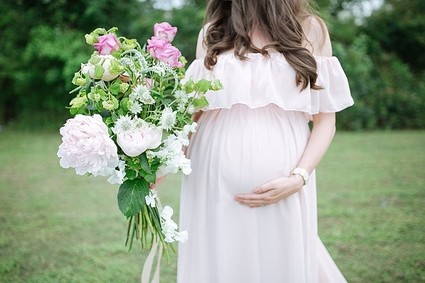 Pink garden baby shower ideas