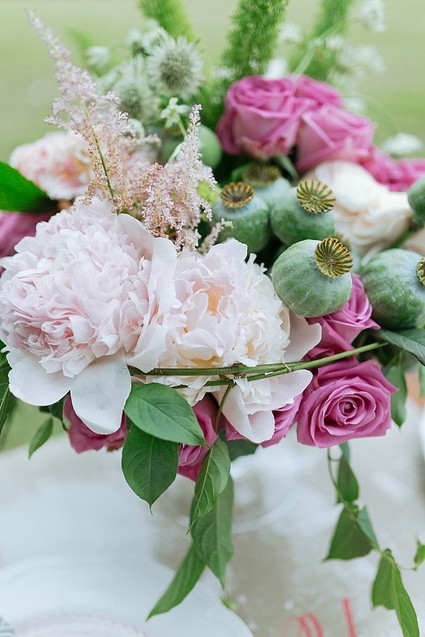 Pink garden baby shower ideas