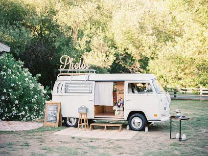 Vintage VW Photo booth bus