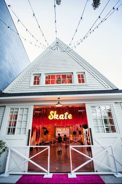 Roller skating birthday party