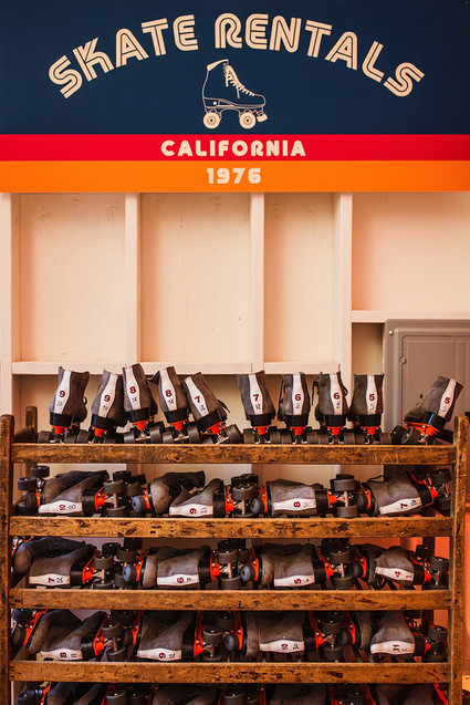 Roller skating birthday party