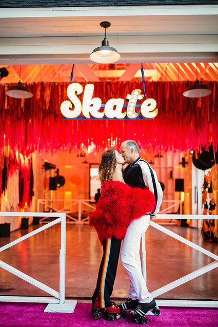 Roller skating birthday party Inspiration