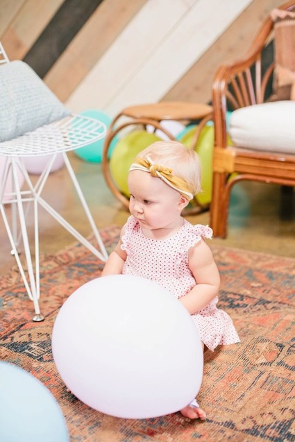 Tropical 1st birthday party