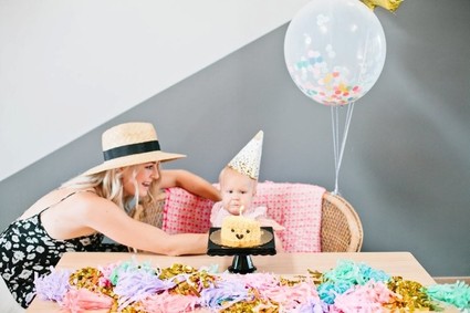 Tropical 1st birthday party