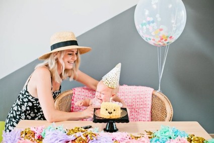 Tropical 1st birthday party