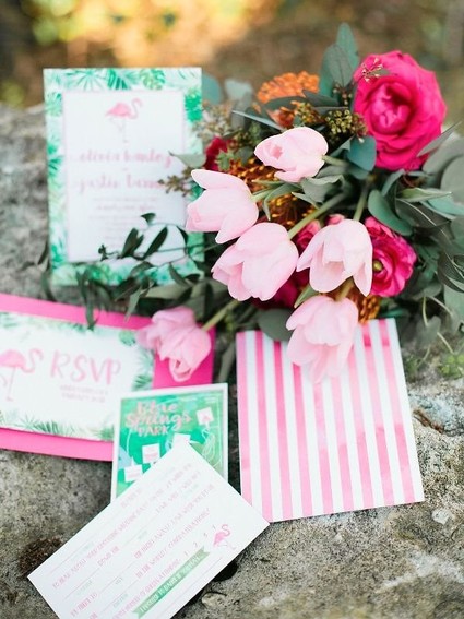 Tropical wedding inspiration