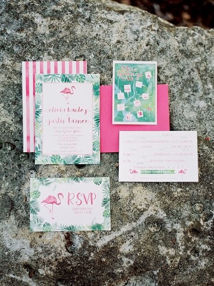 Tropical wedding inspiration