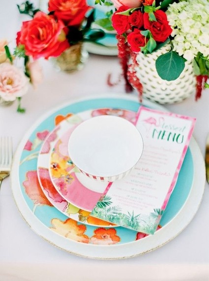 Tropical wedding inspiration
