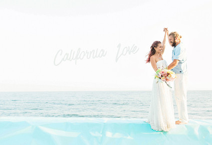 California coast wedding