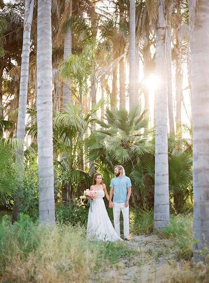 California coast wedding