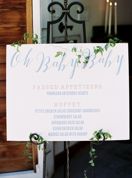 Travel themed outdoor baby shower