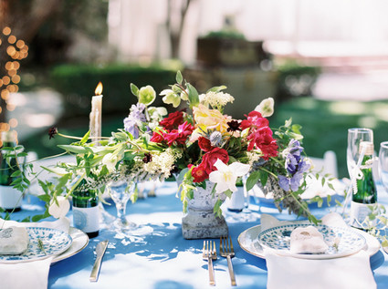 Travel themed outdoor baby shower