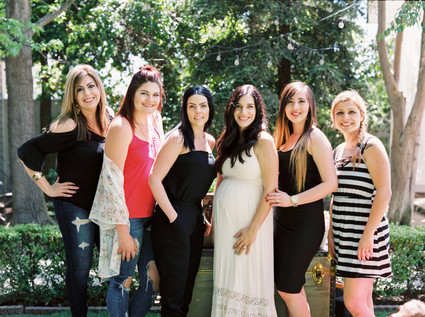 Travel themed outdoor baby shower