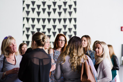 Modern black and white baby shower