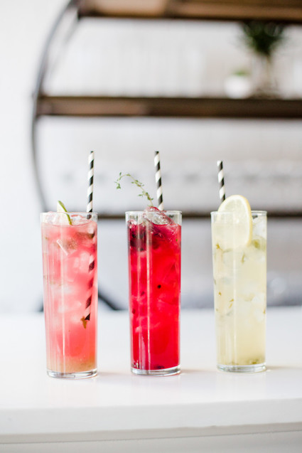 Modern black and white baby shower