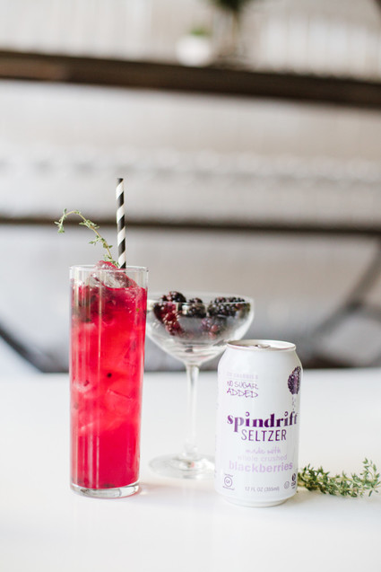 Modern black and white baby shower