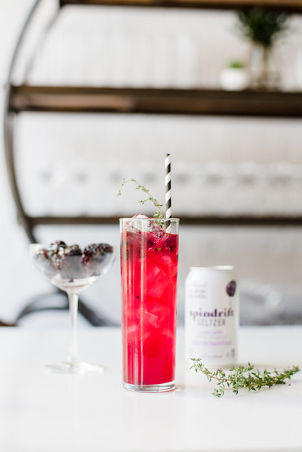 Modern black and white baby shower