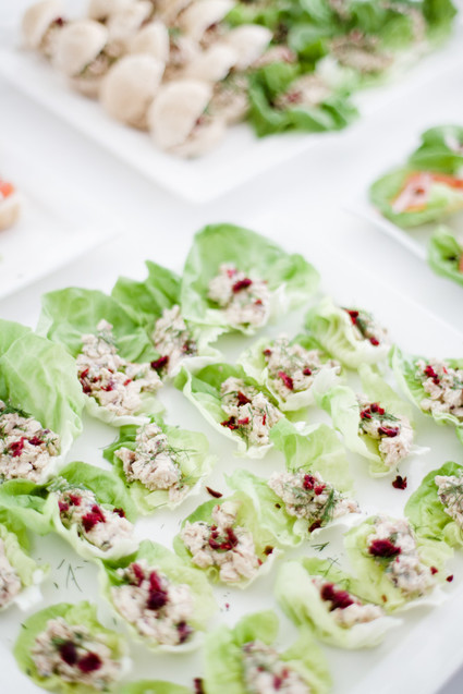 Modern black and white baby shower