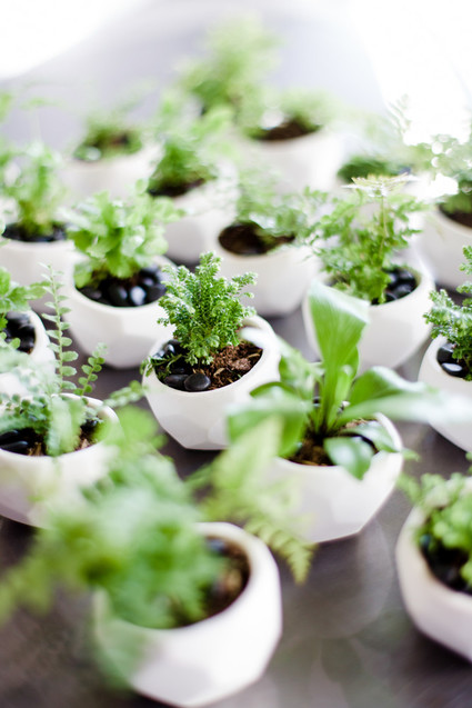 Modern black and white baby shower