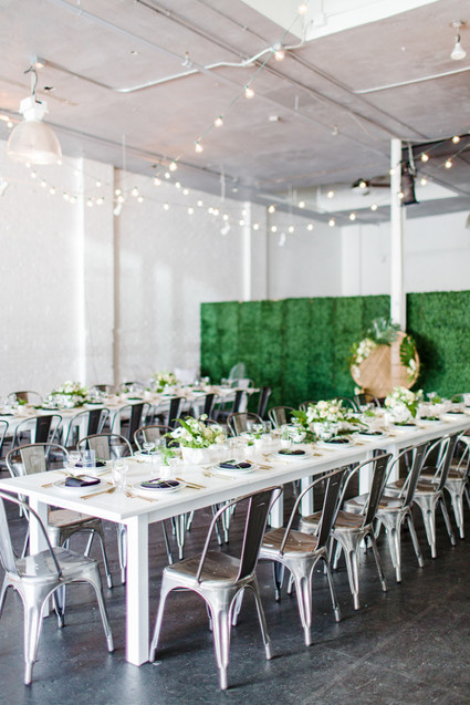 Modern black and white baby shower