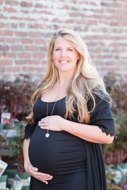 Modern black and white baby shower