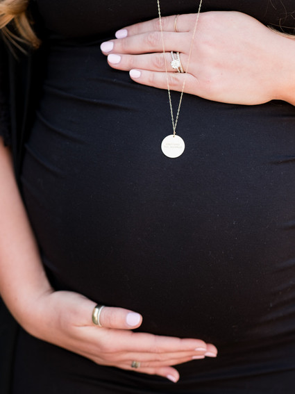 Modern black and white baby shower