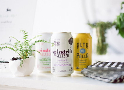 Modern black and white baby shower