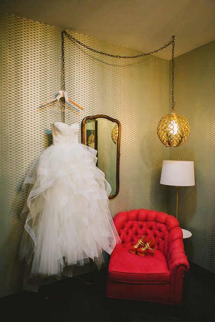 Reem Acra wedding dress