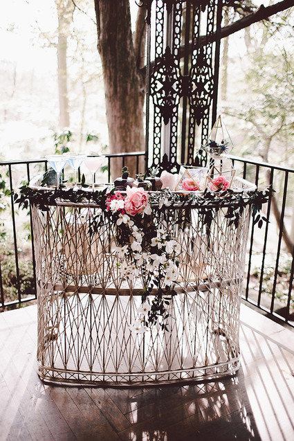 Bohemian garden wedding