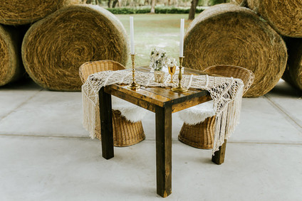 Bohemian Glam wedding