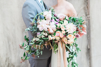 Elegant bridal bouquet