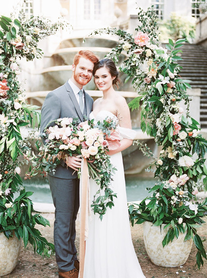 Elegant bridal bouquet